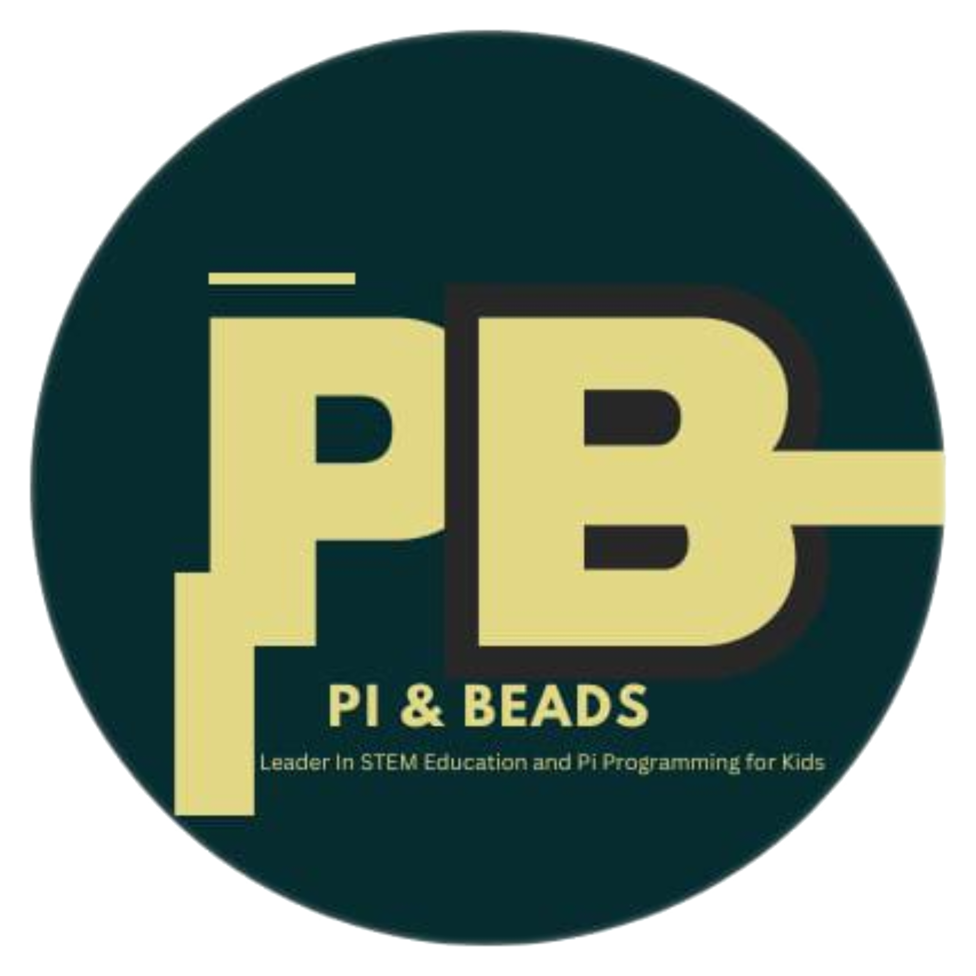 Pi and Beads Logo